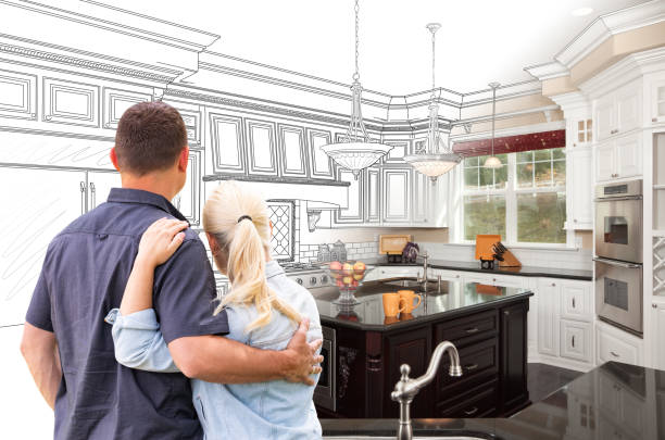 Professional Kitchen Flooring technician working in Cleveland, WI
